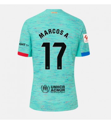 Barcelona Marcos Alonso #17 Tercera Equipación Mujer 2023-24 Manga Corta